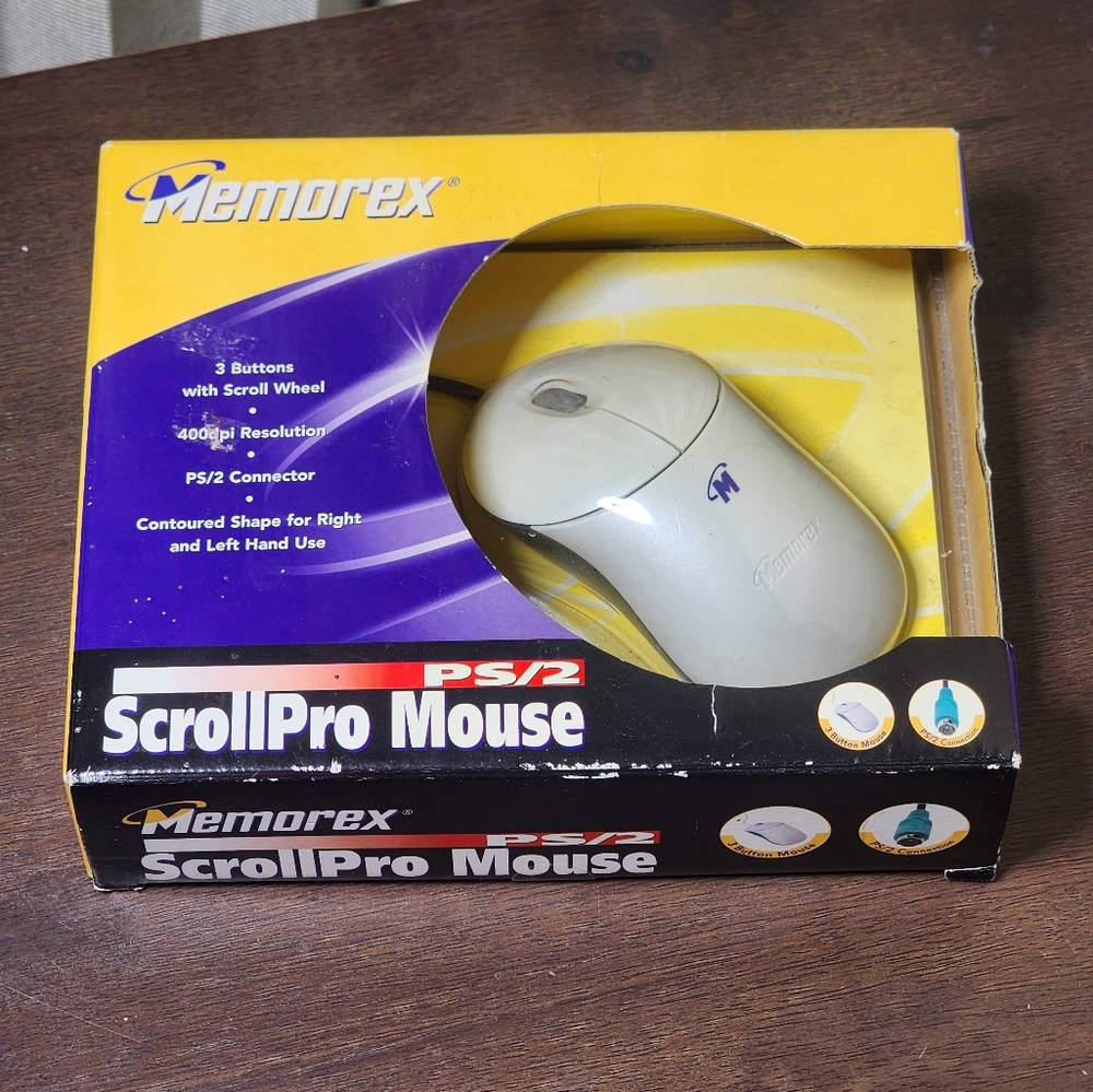 ScrollPro Mouse - Cream